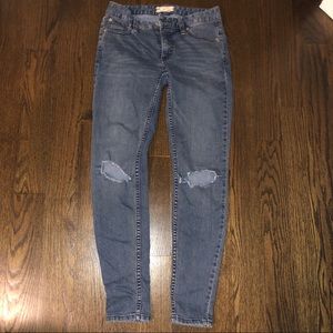 Size 26 free people skinny jeans